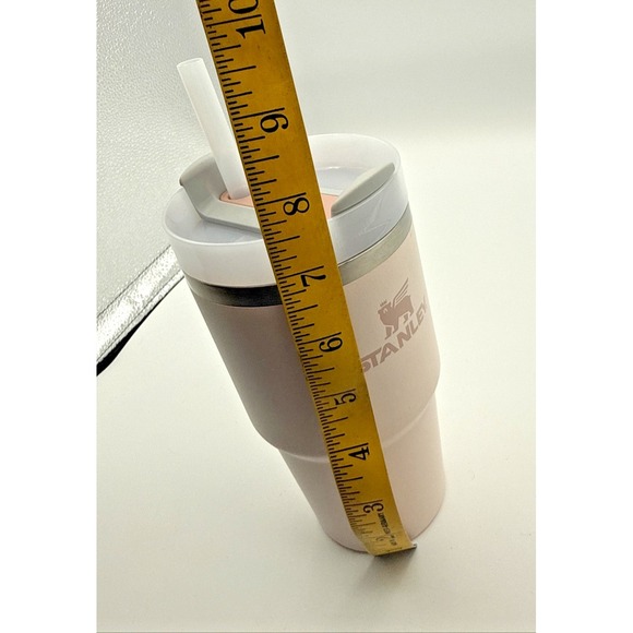 Stanley 20 OZ,  Tumbler light pink with lid and straw Stanley Insulated Tumbler - Picture 10 of 11